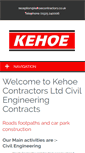 Mobile Screenshot of kehoecontractors.co.uk